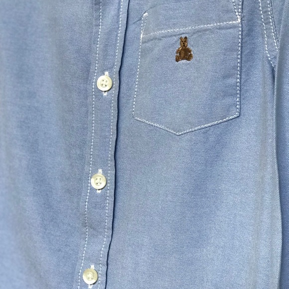 SOLD 🐻 Baby GAP boys button down - Picture 4 of 5
